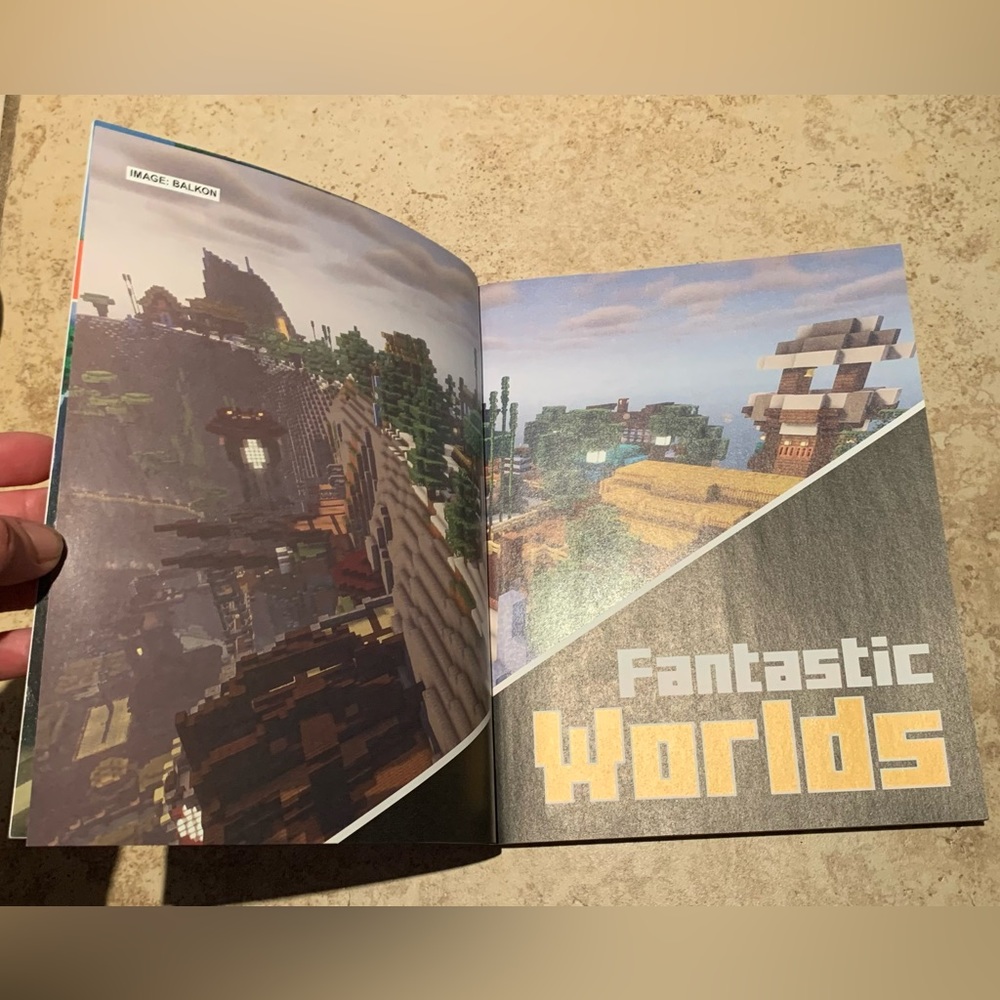Minecraft: Mega Builds Paperback Book - Picture 7 of 7